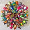 Pysanky (Pisanki) Polish Handpainted Wooden Easter Eggs - Bakers Dozen