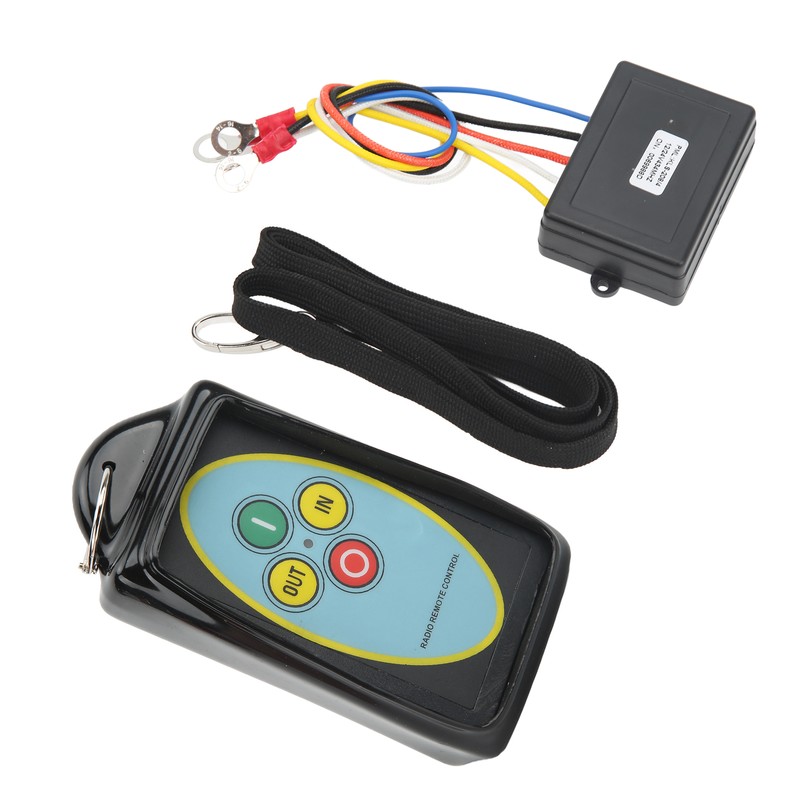 Wireless Winch Remote Control Kit 12V 24V 75ft Long Range