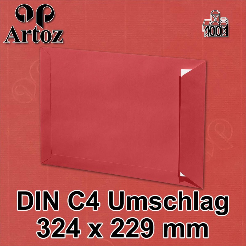 Artoz 1001 DIN C4 Envelopes 100 g/m² // Parent Pack