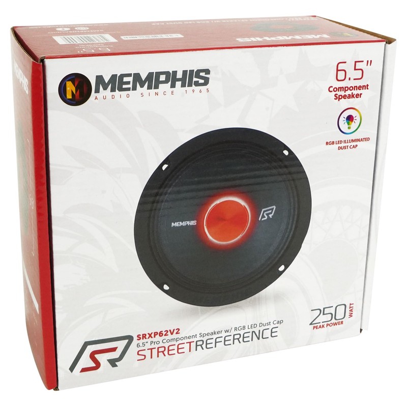 Memphis Audio SRXP62V2 SRX Pro 6.5" 250w Midrange Car Speaker