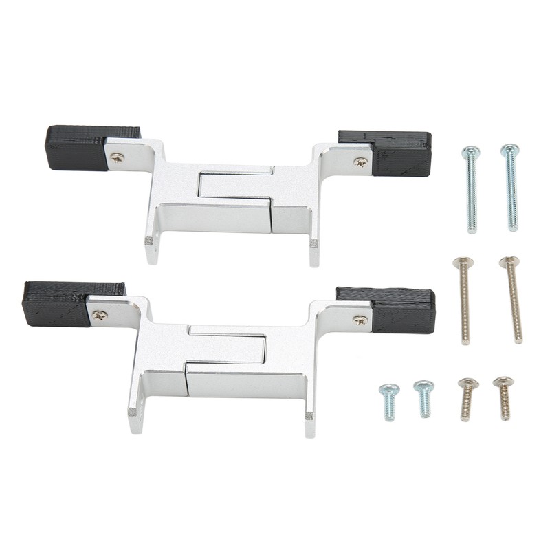 Water Pump Bracket Silver Aluminum Alloy Desktop Mounting Stand for