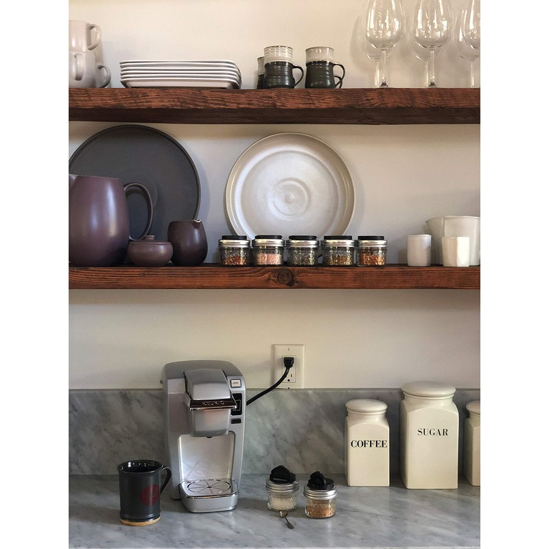 Jarware Spice Lids for Regular Mouth Mason Jars, Set of