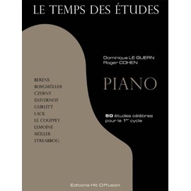 LE TEMPS DES ETUDES PIANO VOL 1: Volume 1, 50 études