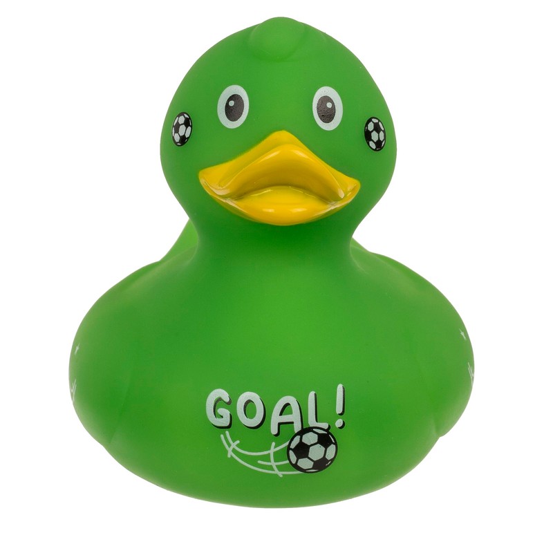 MIK funshopping Bath Duck Squeaky Duck Bath Toy (Duck Football)