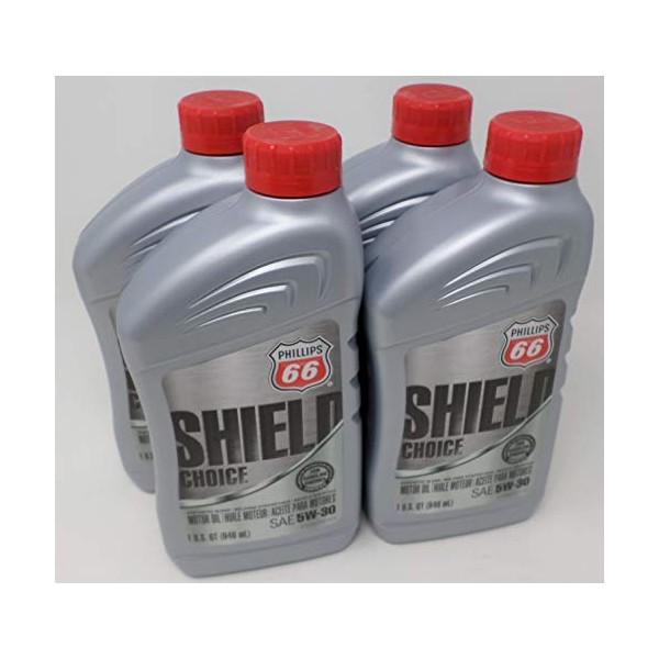 Phillips 66 5W30 Shield Choice Oil Quart 1081455 (Pack of