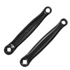 2Pcs Bike Crank Set, Left Crankset 170mm Bike Pedal Arm