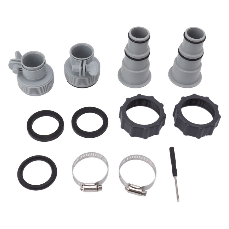 Pool Hose Adapter Replacement Hose Adapter with Collar for Threaded