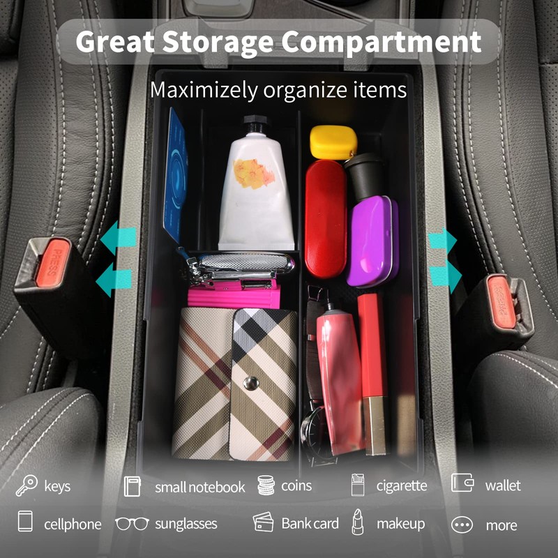 CDEFG for 2025 Ascent Center Console Organizer Tray for 2019-2024