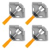 GENHAKON 4 PCS Corner Clamps for Woodworking, Premium 90 Degree