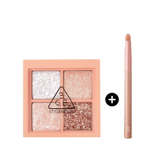 3CE Mini Multi Eye Color Palette (Glitter) (Gold) Glow Eye