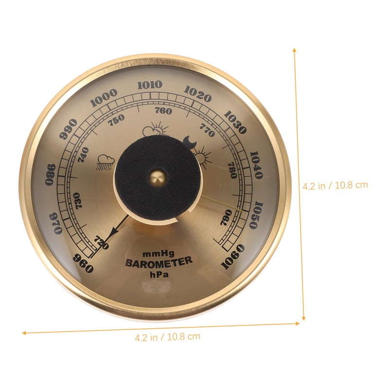 CIYODO Portable Dial Barometer Barometer for Home Use Indoor Weather