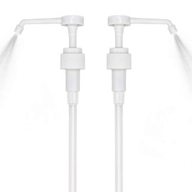 KostaTech Dosing pump for 1000 ml bottles, dosing dispenser, 2 pieces, suitable for bottle mouth 28 mm, suitable for 350 / 500 ml / 1000 ml bottles