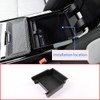 CHEYA ABS Plastic Armrest Storage Box Center Console Glove Tray