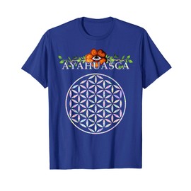 Ayahuasca Mandala Sacred Geometry Flower of Life DMT Shirt T-Shirt