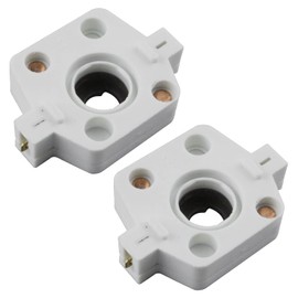 SUUJI 2 Pcs PA020015 Range Spark Ignition Switch Replacement Part Compatible with Some Viking Gas Ranges Replaces for 810755 AP3160646, white