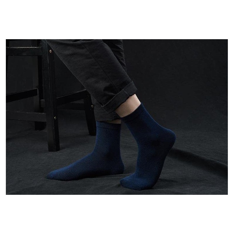 Men's Dress Socks Classic Business Casual Solid Premium Socks