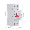 WiFi Circuit Breaker 2P 63A Power Monitor Remote Control Timing