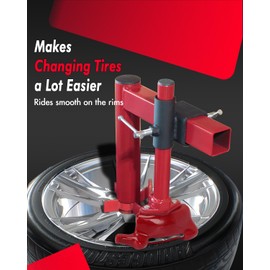 Zakdbbry Tire Changer Duck Head, Mount Demount Duck Tool for Hunter Tire Changer, Compatible with Manual Harbor Freight Tire Changer, Strong Nylon Plastic, Red 1 Pack