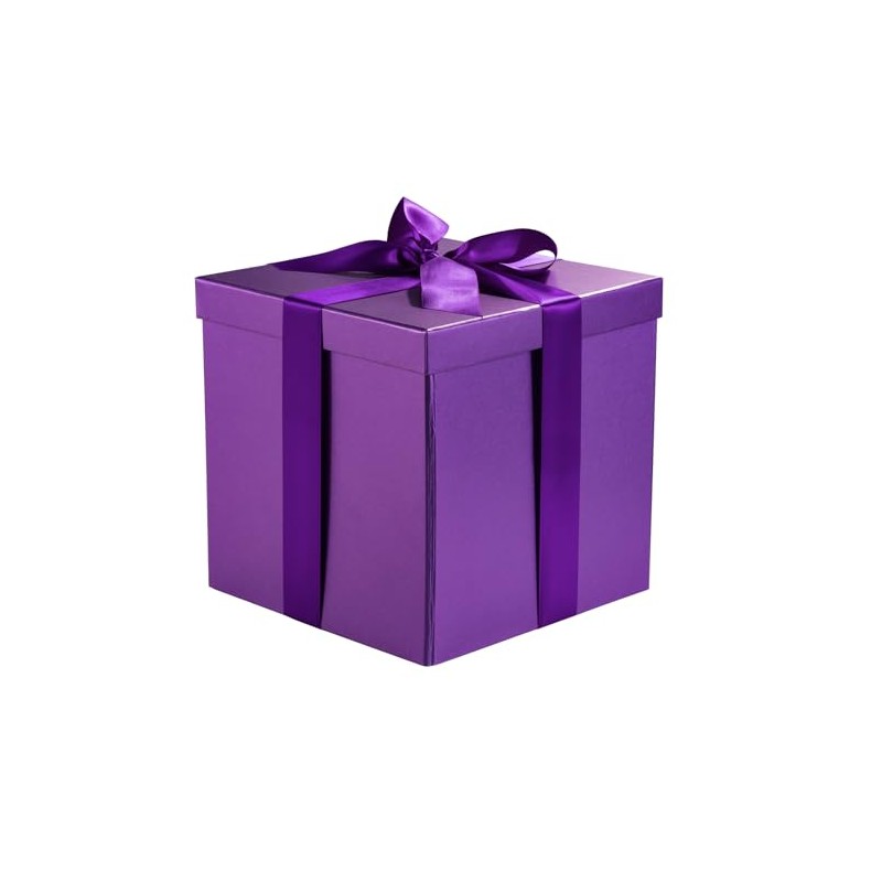RUSPEPA Medium Birthday Gift Box with Lids, Ribbon and Tissue