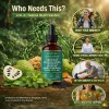 Soursop 8500mg Gummies & Herbal Drops Combo, 20-in-1 Whole-Body Support,