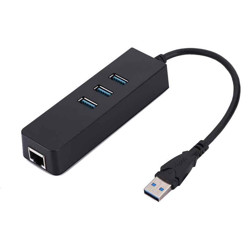 DM HE27 RTL8153 USB 3.0 Ethernet Converter Adapter with 3