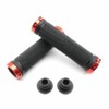 Bike Grips, Double Locking Bike Bicycle Mountain Bike Handlebar Grips,
