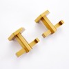 Miyili Bath Towel Hook Gold Stainless Steel Coat/Robe Clothes Hook
