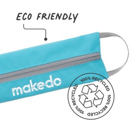Makedo Tool-Case | Stylish and Eco-Friendly Storage Solution for Up to 300 Scrus or 20 Tools | for All Ages and Versatile for All Various Craft Supplies