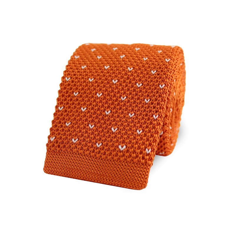 THE GENTS LAB Men's Square End Knitted Neck Tie With