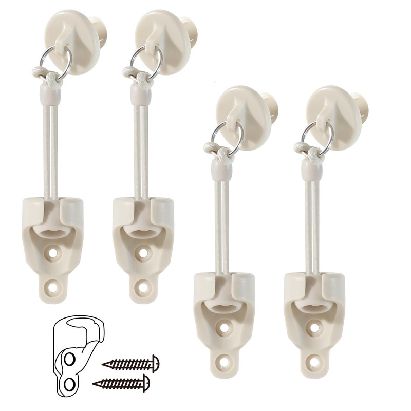 Caeafvoye Sun Shade Replacement Parts Kit: Reinforced Tie Downs &