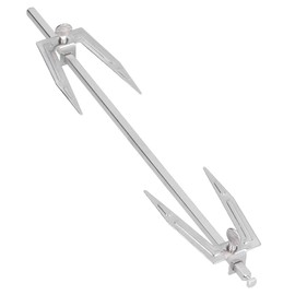 Roasting Fork Air Fryer Forks Stainless Steel Grill Rotisserie Fork Portable Lightweight Rotation Chicken Roasting Fork Oven Accessories for BBQ Home Kitchen Outdoor Camping