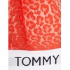 Tommy Jeans Women's Triangle Bra Unlined Stretch, red