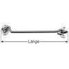 Stainless Steel Storm Hook / Door Hook, Choice of 8