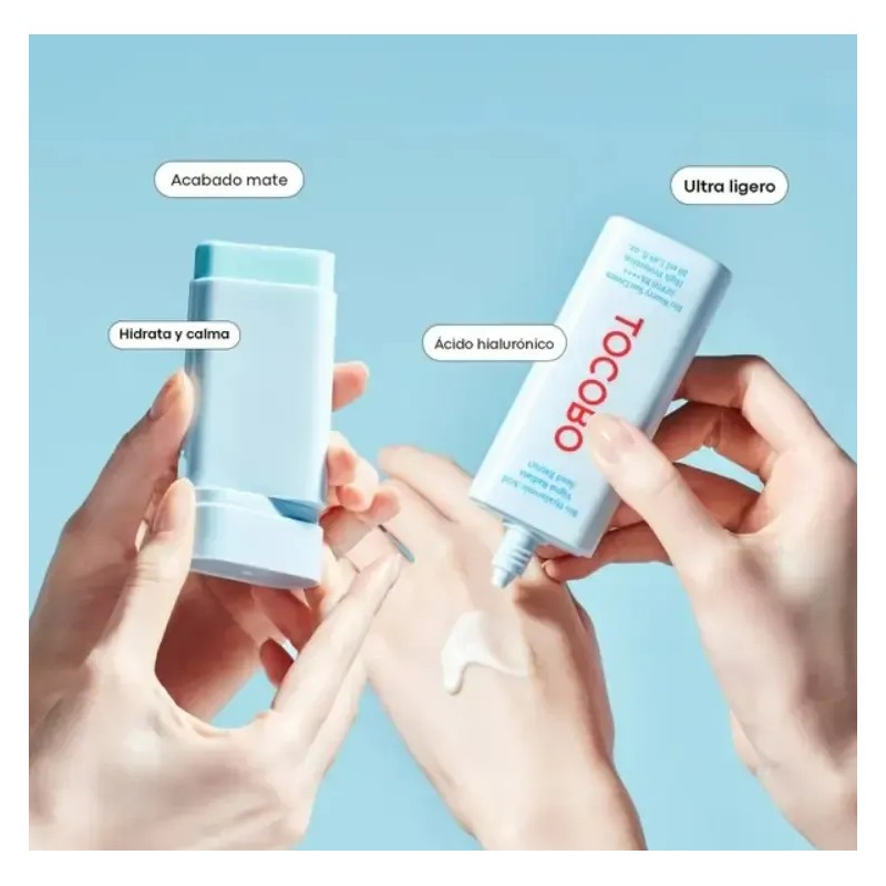 Tocobo Sun Care Dúo Pack Bloqueador Solar Crema Y Barra