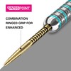 Target Darts Swiss Point Firepoint Dart Tips, Gold, 35 mm