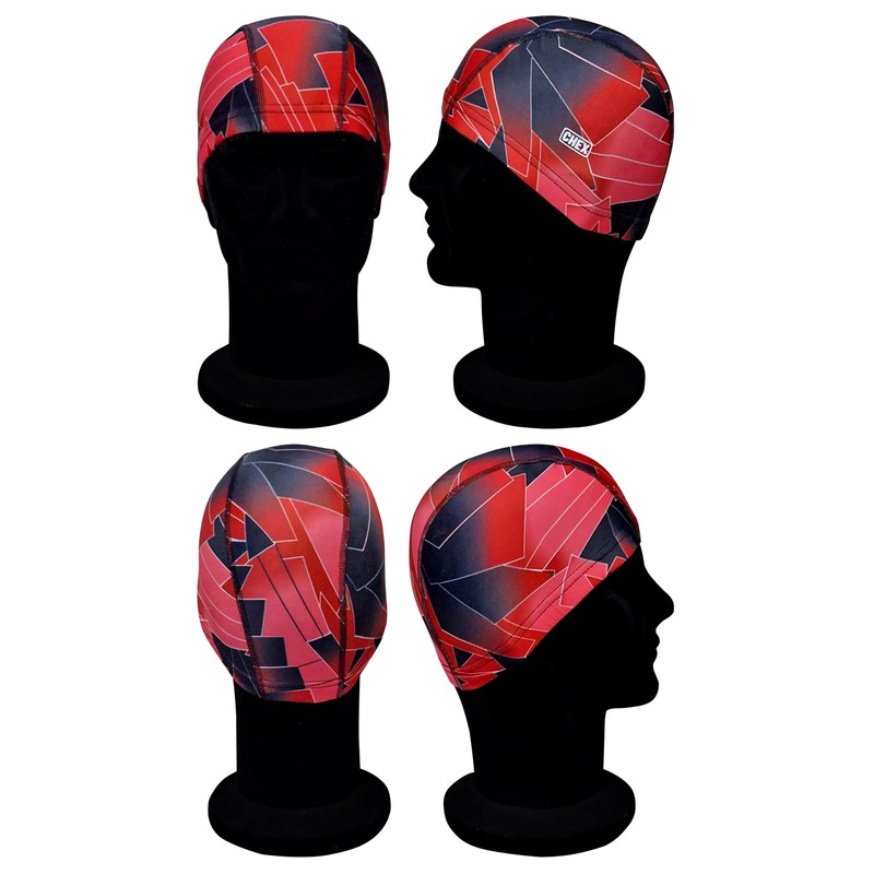 CHEX Elastic Swimming Cap Nylon Lycra Stretchy Tear Resistant Easy