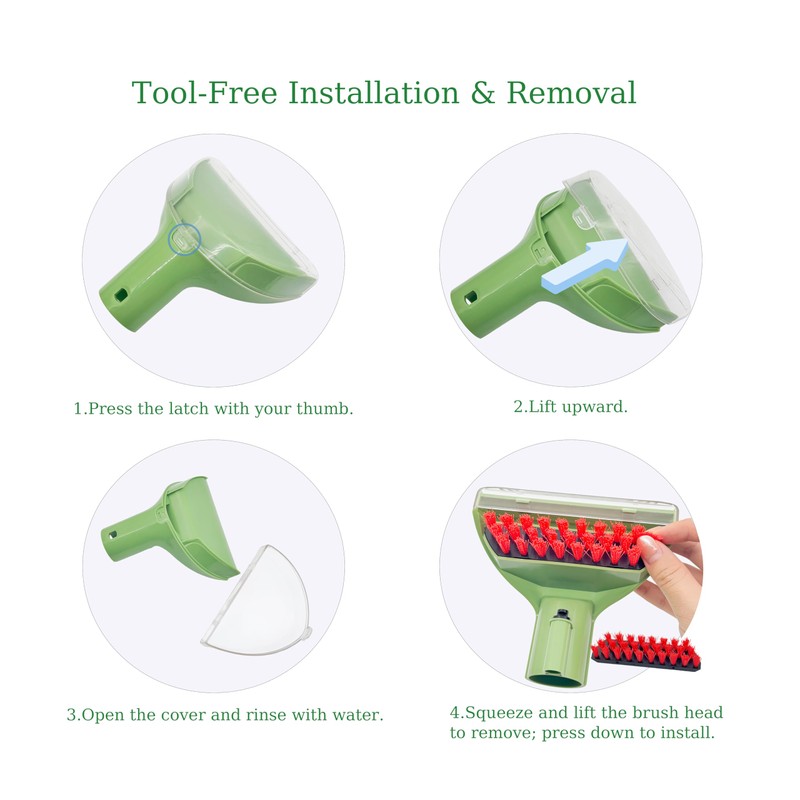 Little Green Machine Brush Replacement Parts for Bissell 1400B 4075