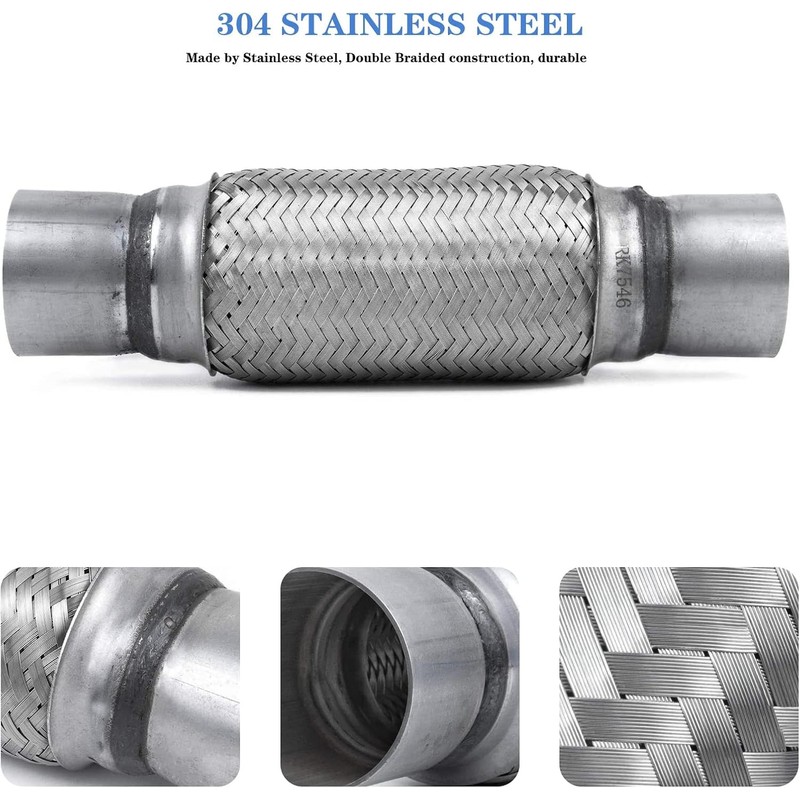 2.5 inch Exhaust Flex Pipe - RP Remarkable Power, 2.5