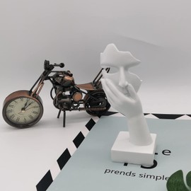 PIGPIGFLY Mask Statue, Decorative Figures, Decorative Living Room, Home Store Decoration, Modern Abstract Art Sculptures Decoration, Office Decorations, Polyresin, Gift