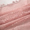 WAZZIO Light Pink Curtains 2 Panels 84 Inches Long Cotton