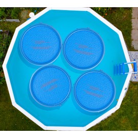 Solar Sun Rings 5' Round Solar Pool Heating - Blue
