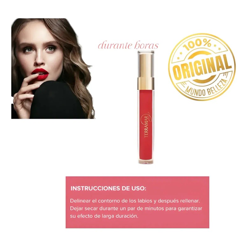 Labial Liquido De Larga Duracion Mate Terramar