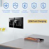 JIMEIDA Socket Black with USB C 20 W Double Fast