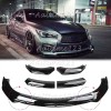 For INFINITI Q50 2014-2022 Front Bumper Lip Spoiler Lower Splitter