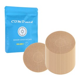 COMOmed - Parches adhesivos impermeables compatibles con última intervensión 3, cubierta impermeable y resistente al sudor para monitor de glucosa continua, estable durante 20 días (paquete de 20)