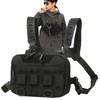 Chest Pack For Men,Oxford Cloth Portable Running Chest Bag 20L