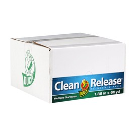 Duck Clean Release Blue Painter's Tape 2-Inch (1.88-Inch x 60-Yard), 12 Rolls, 720 Total Yards, 284372