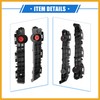 Partuto 1 Pair Bumper Brackets Support Fender Cover Compatible for