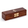 NKlaus 14633 Boatsman Whistle with Chain Antique Brass 12 x