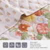 Floral Quilt Set Queen Size, Farmhouse Bedspread Bedding Set with